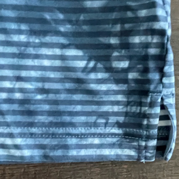 PUMA Golf Cloudspun Blue Dye Stripe Polo Performance Shirt NWOT Size MEDIUM - Picture 8 of 12